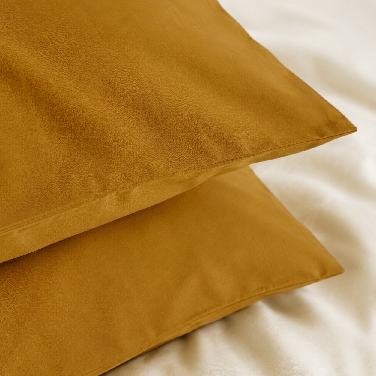 Fronhas Charming em Flanela Chambray 100% Algodão – Detalhe de textura - BellaGoma