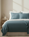 Fronhas BellaCorfu em Algodão Jacquard — Frescura e Elegância