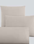 Fronhas Charming em Flanela Chambray 100% Algodão – Cor Linho - BellaGoma