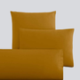 Fronhas Charming em Flanela Chambray 100% Algodão – Cor Ocre - BellaGoma