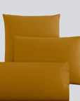 Fronhas Charming em Flanela Chambray 100% Algodão – Cor Ocre - BellaGoma