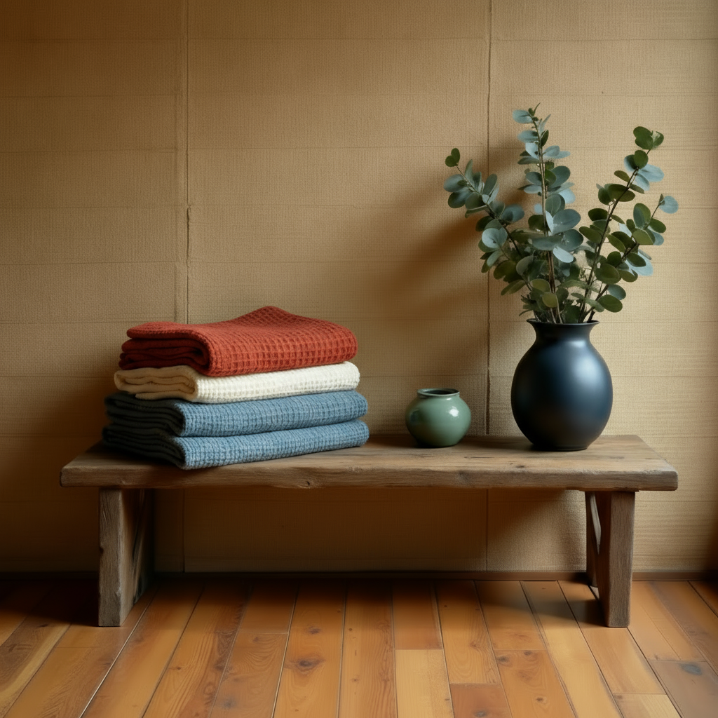 Manta Cosy em Algodão — Conforto Elegante para Casa