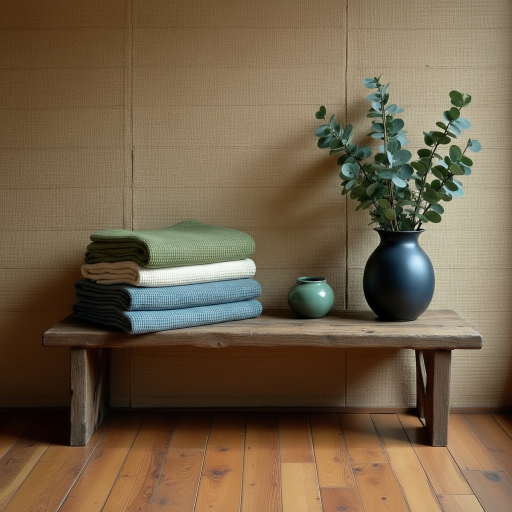Manta Cosy em Algodão — Conforto Elegante para Casa
